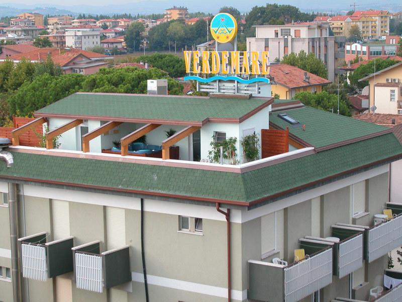 Hotel Verdemare Римини Екстериор снимка